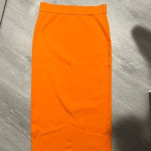 Zara Orange Skirt